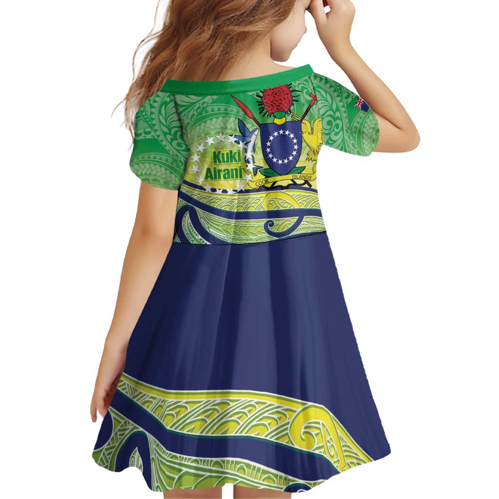 Te Maeva Nui Cook Islands Family Matching Off Shoulder Short Dress and Hawaiian Shirt 60th Independence Anniversary Proud