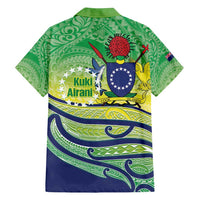 Te Maeva Nui Cook Islands Family Matching Off Shoulder Short Dress and Hawaiian Shirt 60th Independence Anniversary Proud