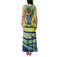 Te Maeva Nui Cook Islands Family Matching Tank Maxi Dress and Hawaiian Shirt 60th Independence Anniversary Proud