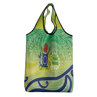 Te Maeva Nui Cook Islands Grocery Bag 60th Independence Anniversary Proud