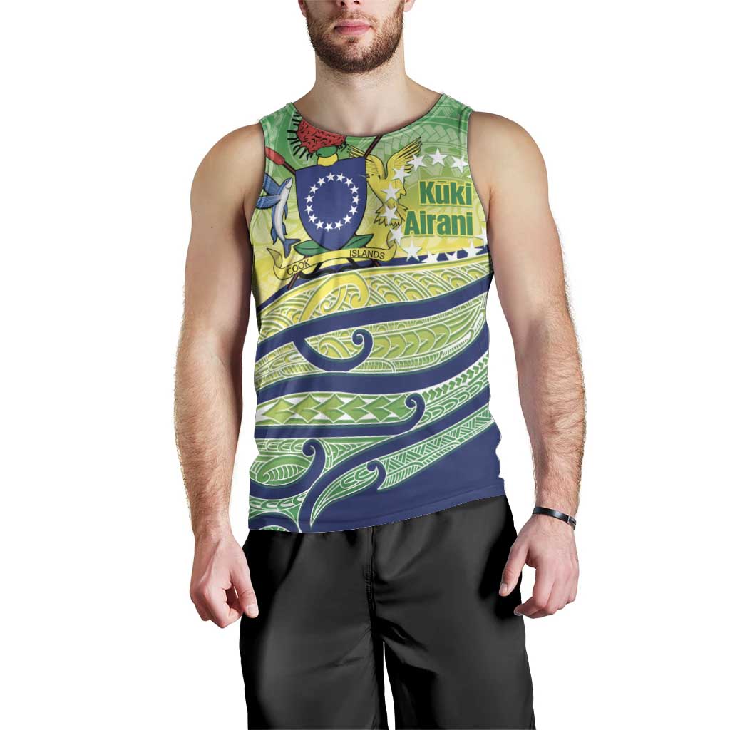 Te Maeva Nui Cook Islands Men Tank Top 60th Independence Anniversary Proud