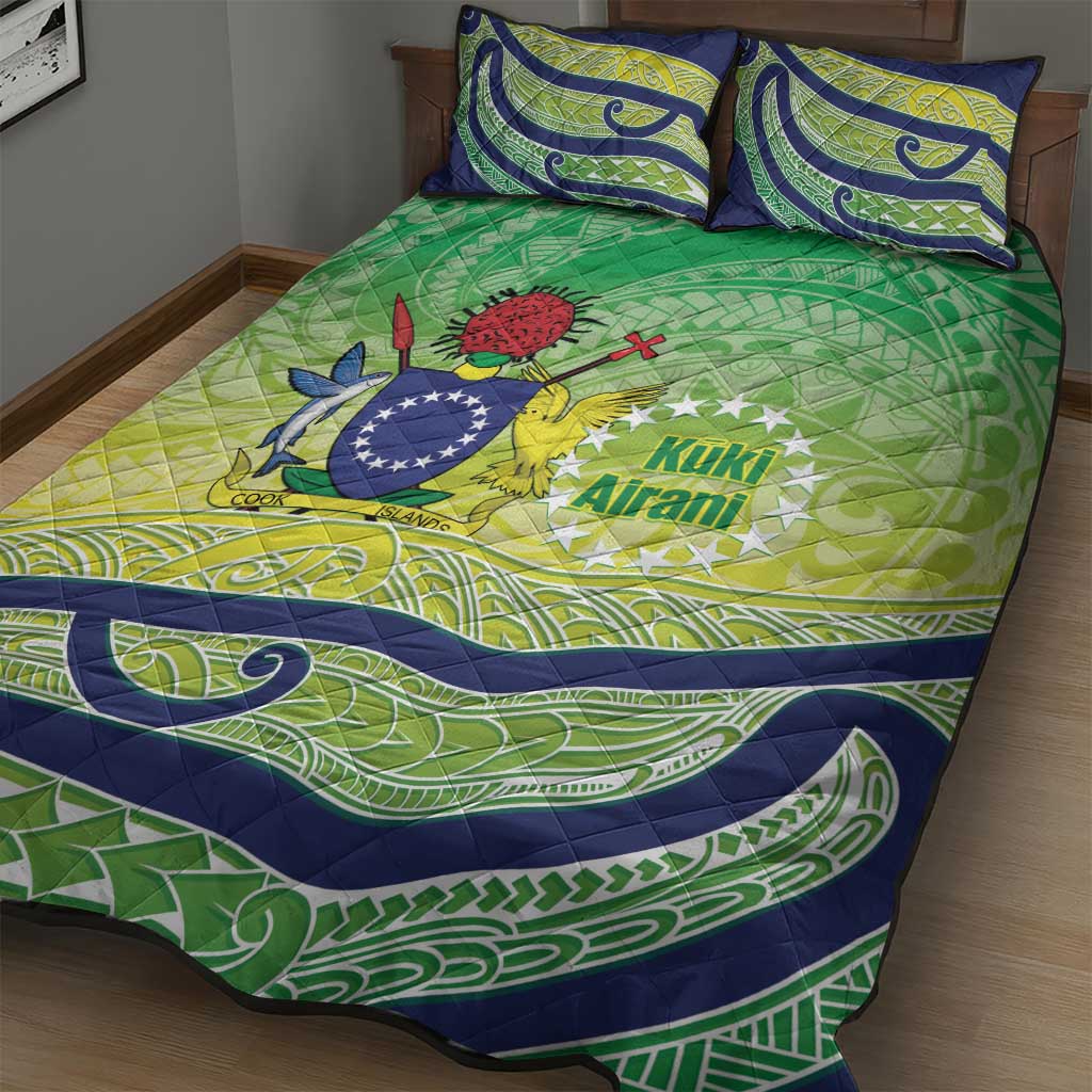 Te Maeva Nui Cook Islands Quilt Bed Set 60th Independence Anniversary Proud