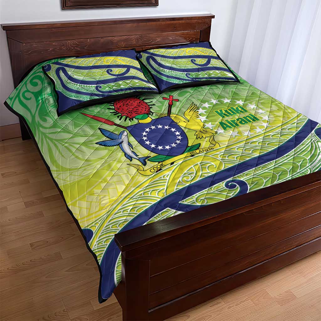 Te Maeva Nui Cook Islands Quilt Bed Set 60th Independence Anniversary Proud