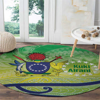 Te Maeva Nui Cook Islands Round Carpet 60th Independence Anniversary Proud