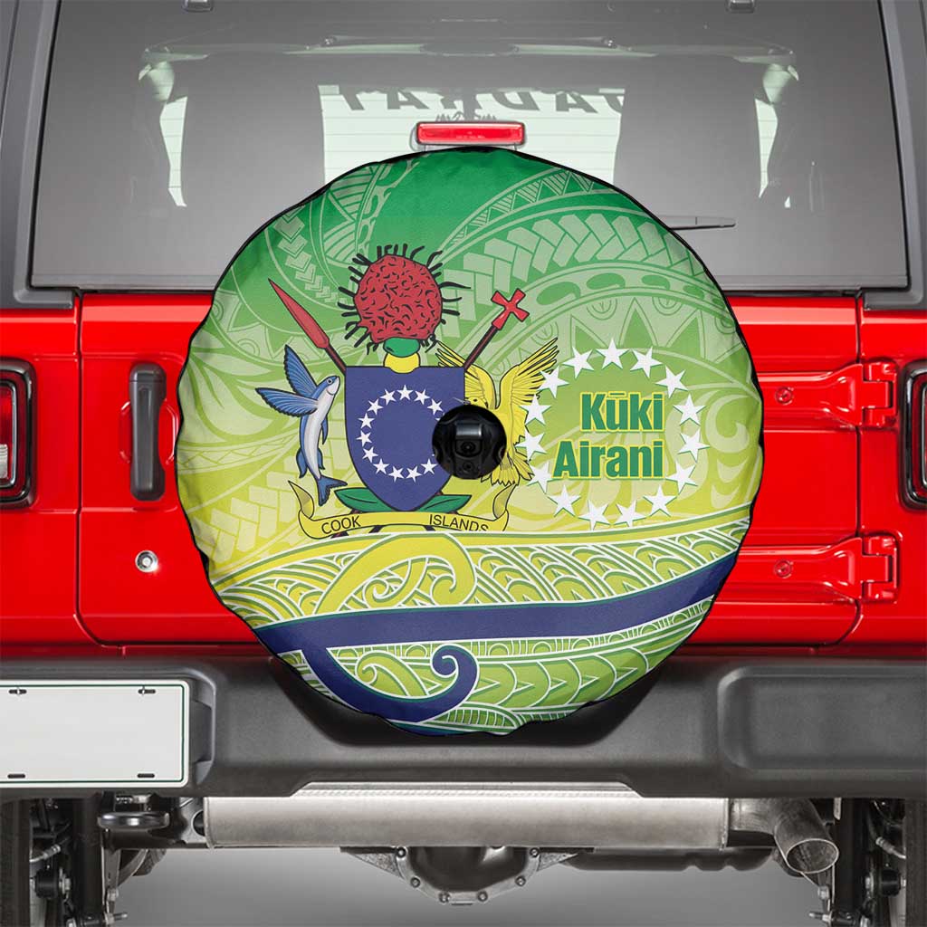 Te Maeva Nui Cook Islands Spare Tire Cover 60th Independence Anniversary Proud