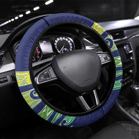 Te Maeva Nui Cook Islands Steering Wheel Cover 60th Independence Anniversary Proud