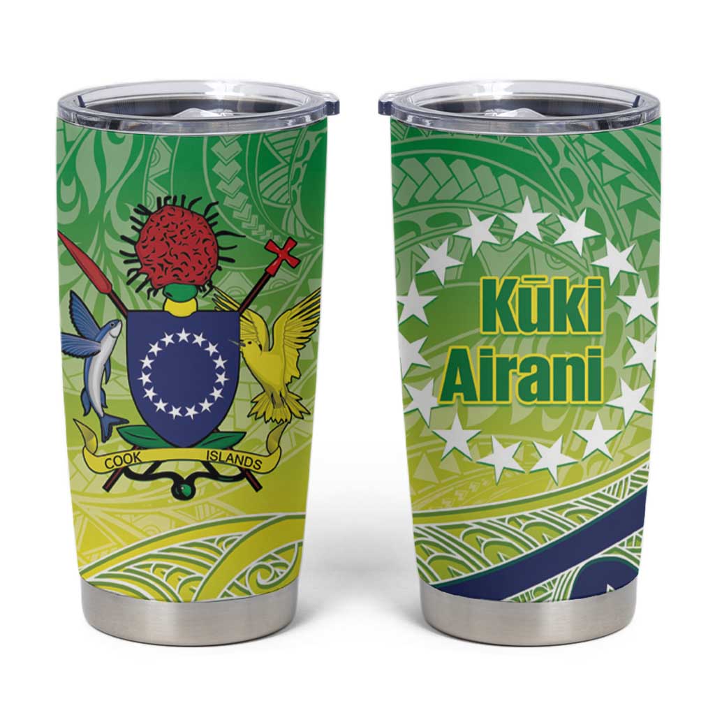 Te Maeva Nui Cook Islands Tumbler Cup 60th Independence Anniversary Proud