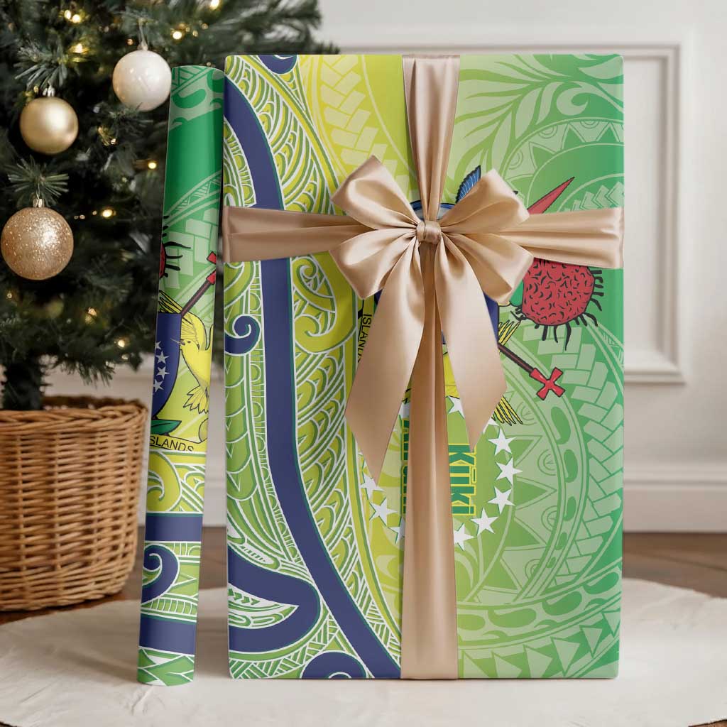 Te Maeva Nui Cook Islands Wrapping Paper 60th Independence Anniversary Proud - Polynesian Pride