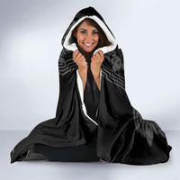 Maori Language Week Hooded Blanket Kia Mau Ki To Ukaipo Grey Color LT14 - Polynesian Pride