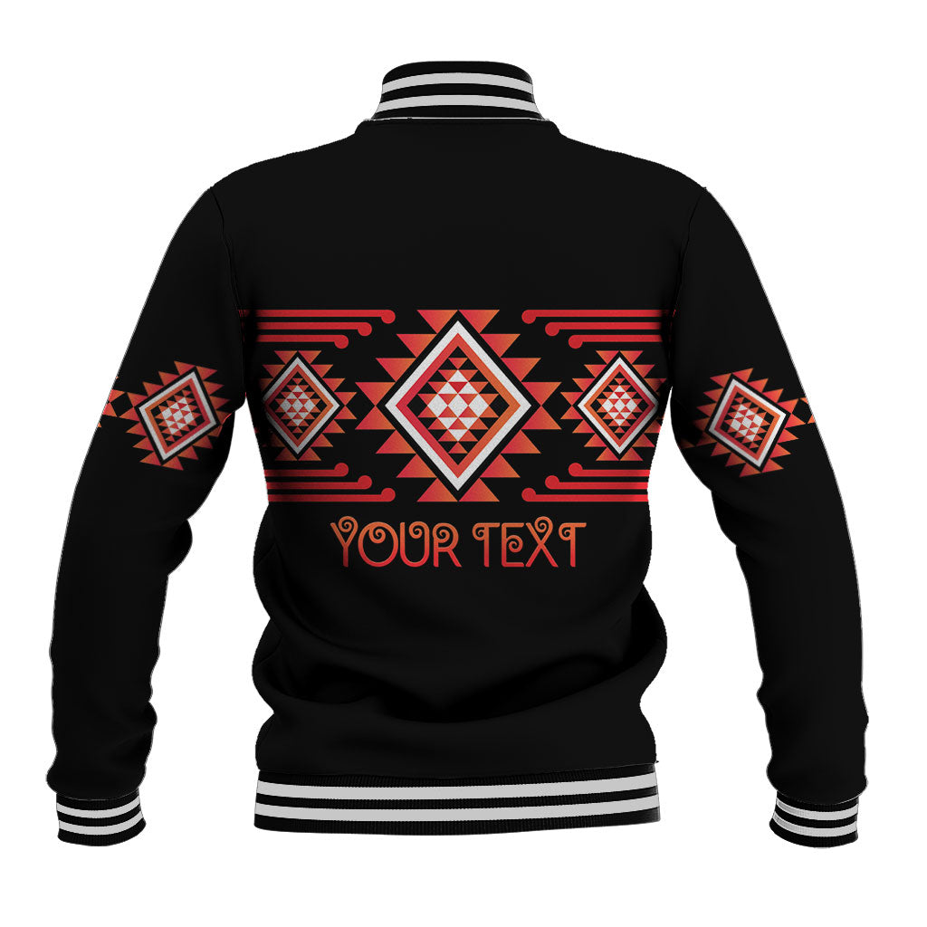 Aotearoa Atua Ruaumoko Personalised Baseball Jacket Maori Powerful God Taniko Motifs LT14 - Polynesian Pride