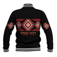 Aotearoa Atua Ruaumoko Personalised Baseball Jacket Maori Powerful God Taniko Motifs LT14 - Polynesian Pride