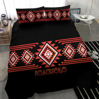 Aotearoa Atua Ruaumoko Bedding Set Maori Powerful God Taniko Motifs LT14 - Polynesian Pride
