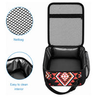 Aotearoa Atua Ruaumoko Lunch Bag Maori Powerful God Taniko Motifs