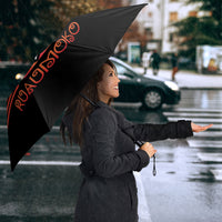 Aotearoa Atua Ruaumoko Umbrella Maori Powerful God Taniko Motifs LT14 - Polynesian Pride