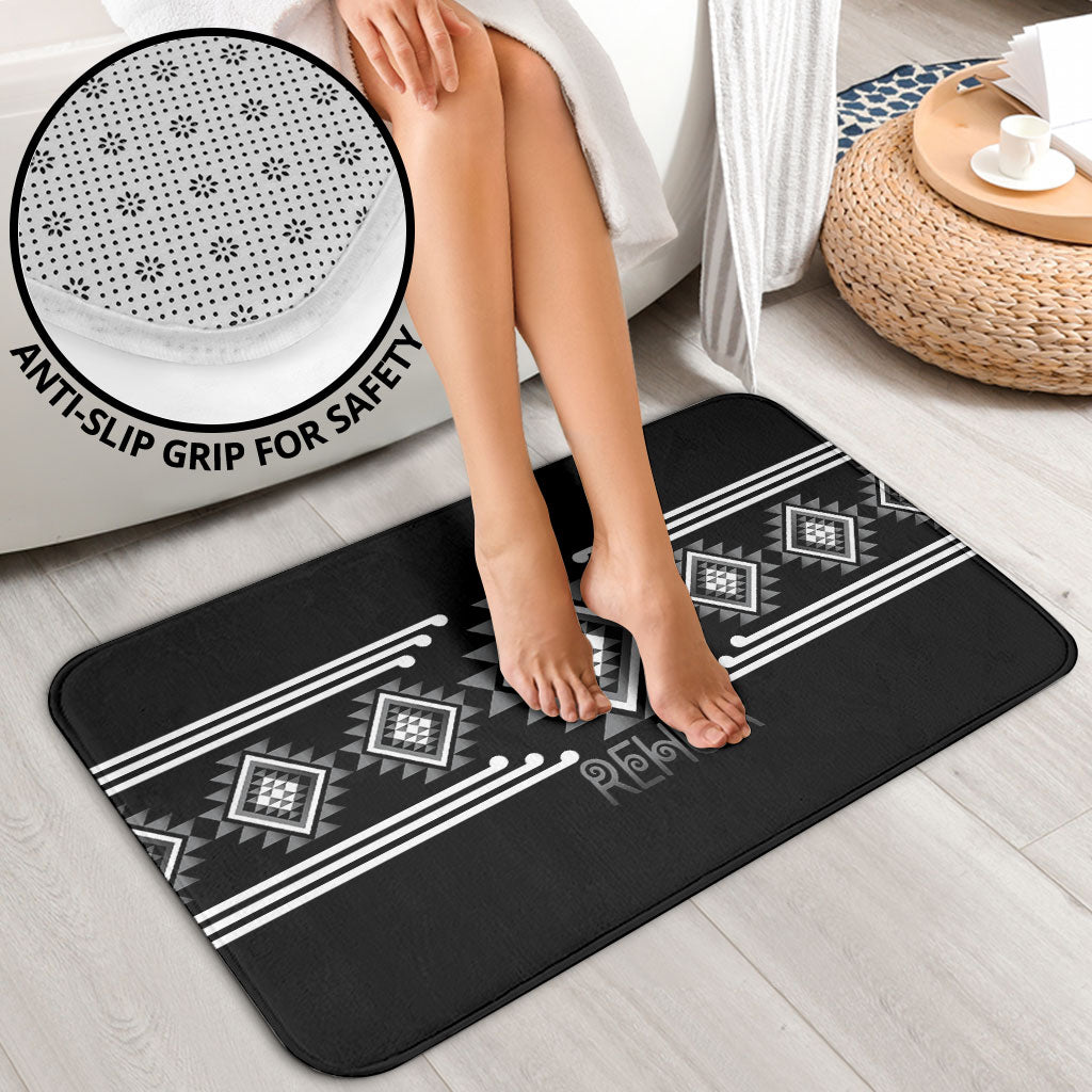 Aotearoa Atua Rehua Bathroom Set Maori God Of Healing Taniko Motifs LT14 - Polynesian Pride