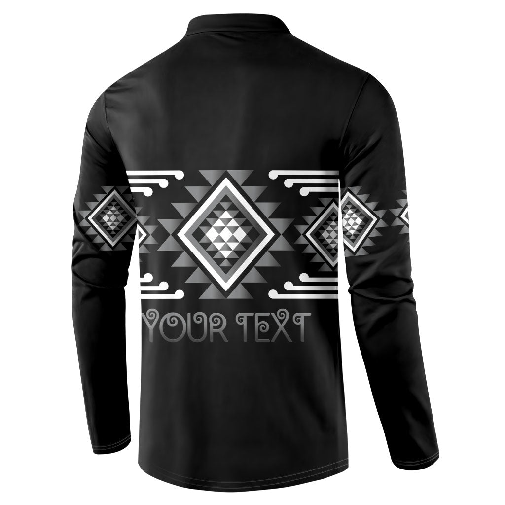 Aotearoa Atua Rehua Personalised Button Sweatshirt Maori God Of Healing Taniko Motifs LT14 - Polynesian Pride
