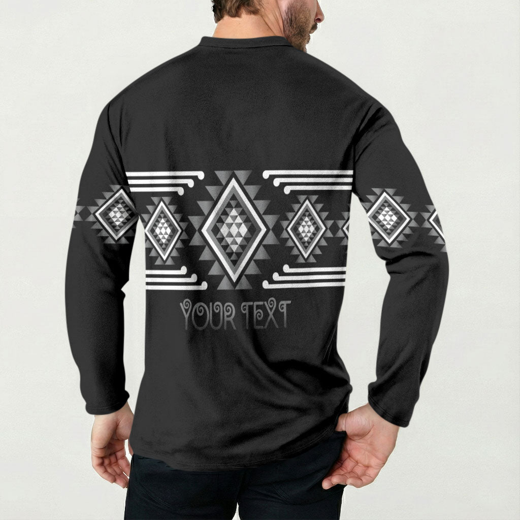 Aotearoa Atua Rehua Personalised Button Sweatshirt Maori God Of Healing Taniko Motifs LT14 - Polynesian Pride