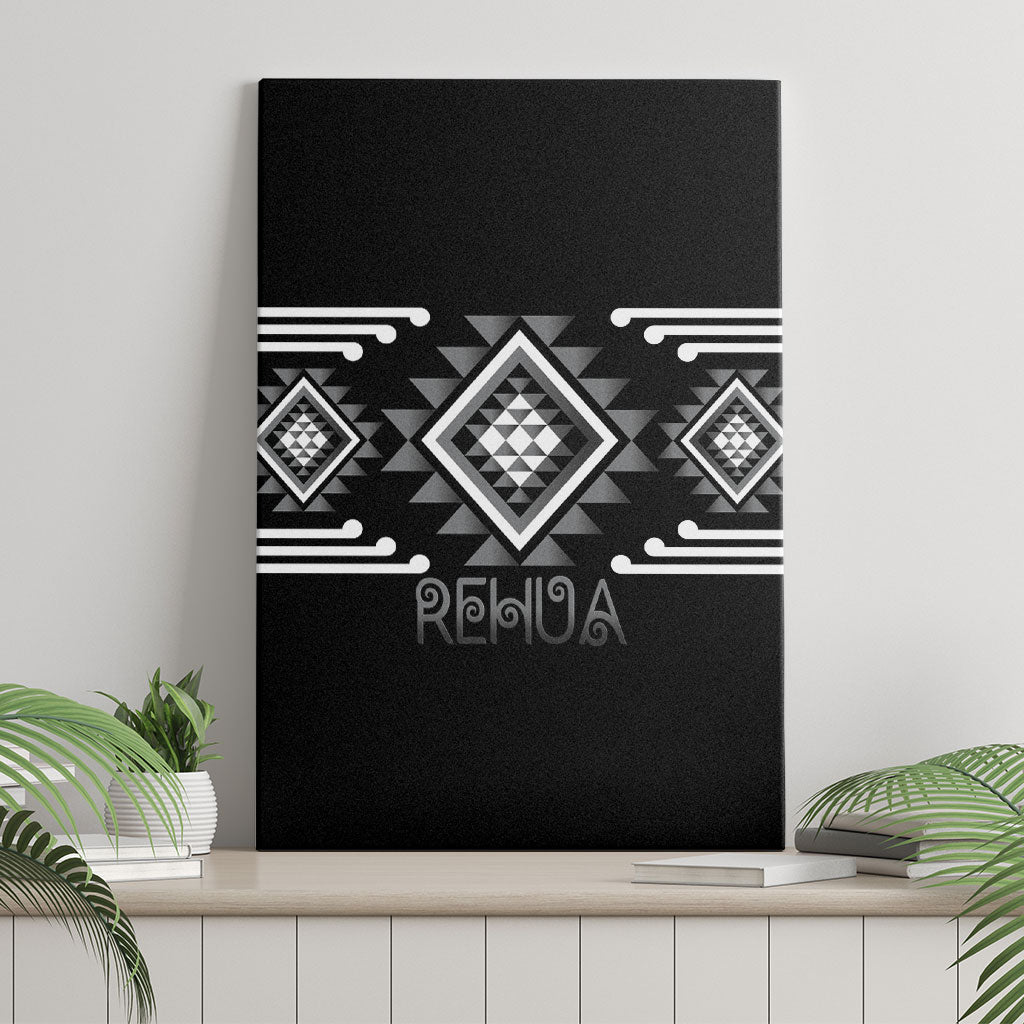 Aotearoa Atua Rehua Canvas Wall Art Maori God Of Healing Taniko Motifs LT14 - Polynesian Pride