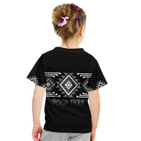 Aotearoa Atua Rehua Personalised Kid T Shirt Maori God Of Healing Taniko Motifs LT14 - Polynesian Pride