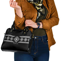 Aotearoa Atua Rehua Shoulder Handbag Maori God Of Healing Taniko Motifs LT14 - Polynesian Pride