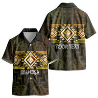 Aotearoa Atua Mahuika Personalised Kid Hawaiian Shirt Maori Goddess Of Fire Taniko Motifs LT14 - Polynesian Pride