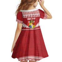 Personalised Tonga Rugby Christmas Family Matching Tank Maxi Dress and Hawaiian Shirt Mate Maa Tonga Ngatu Pattern LT14 - Polynesian Pride