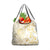 Gold And White Aoteara Horse Racing Grocery Bag NZ Maori Pattern