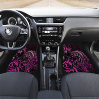 Pink Aoteara Horse Racing Car Mats NZ Maori Pattern
