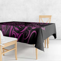Pink Aoteara Horse Racing Tablecloth NZ Maori Pattern