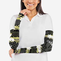 Born And Raised Aloha Hawaii Arm Sleeves Kanaka Kakau Hawaiian Tiare Pakalana Lei LT14 - Polynesian Pride