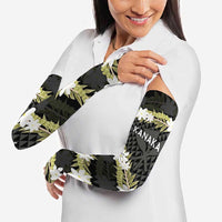 Born And Raised Aloha Hawaii Arm Sleeves Kanaka Kakau Hawaiian Tiare Pakalana Lei LT14 - Polynesian Pride