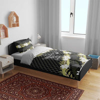 Born And Raised Aloha Hawaii Bedding Set Kanaka Kakau Hawaiian Tiare Pakalana Lei LT14 - Polynesian Pride