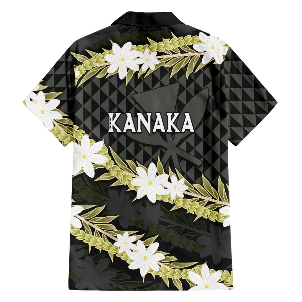 Born And Raised Aloha Hawaii Family Matching Long Sleeve Bodycon Dress and Hawaiian Shirt Kanaka Kakau Hawaiian Tiare Pakalana Lei LT14 - Polynesian Pride