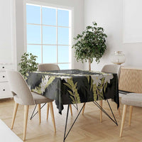 Born And Raised Aloha Hawaii Tablecloth Kanaka Kakau Hawaiian Tiare Pakalana Lei LT14 - Polynesian Pride