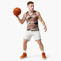 Red Hawaii Tiare and Shell Lei Basketball Jersey Hawaiian Palaka Luxury Vibes LT14 - Polynesian Pride