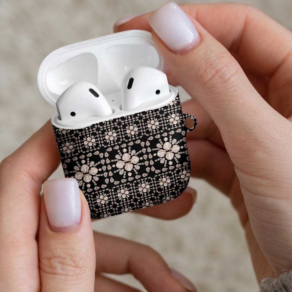 Aloha Hawaii Shell Quilt AirPods Case Seamless Style LT14 - Polynesian Pride