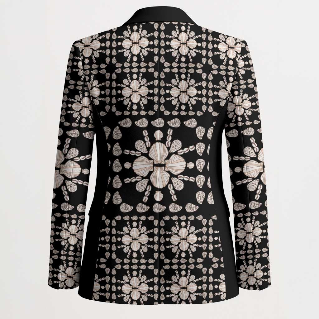 Aloha Hawaii Shell Quilt Blazer Seamless Style LT14 - Polynesian Pride