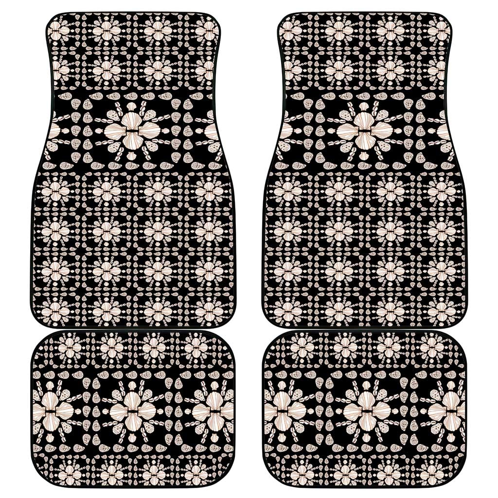 Aloha Hawaii Shell Quilt Car Mats Seamless Style LT14 - Polynesian Pride