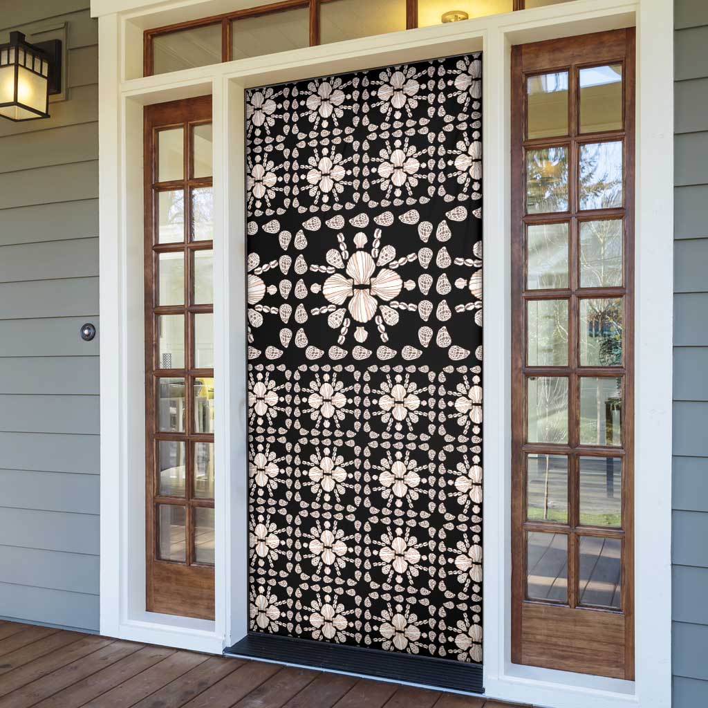 Aloha Hawaii Shell Quilt Door Cover Seamless Style LT14 - Polynesian Pride