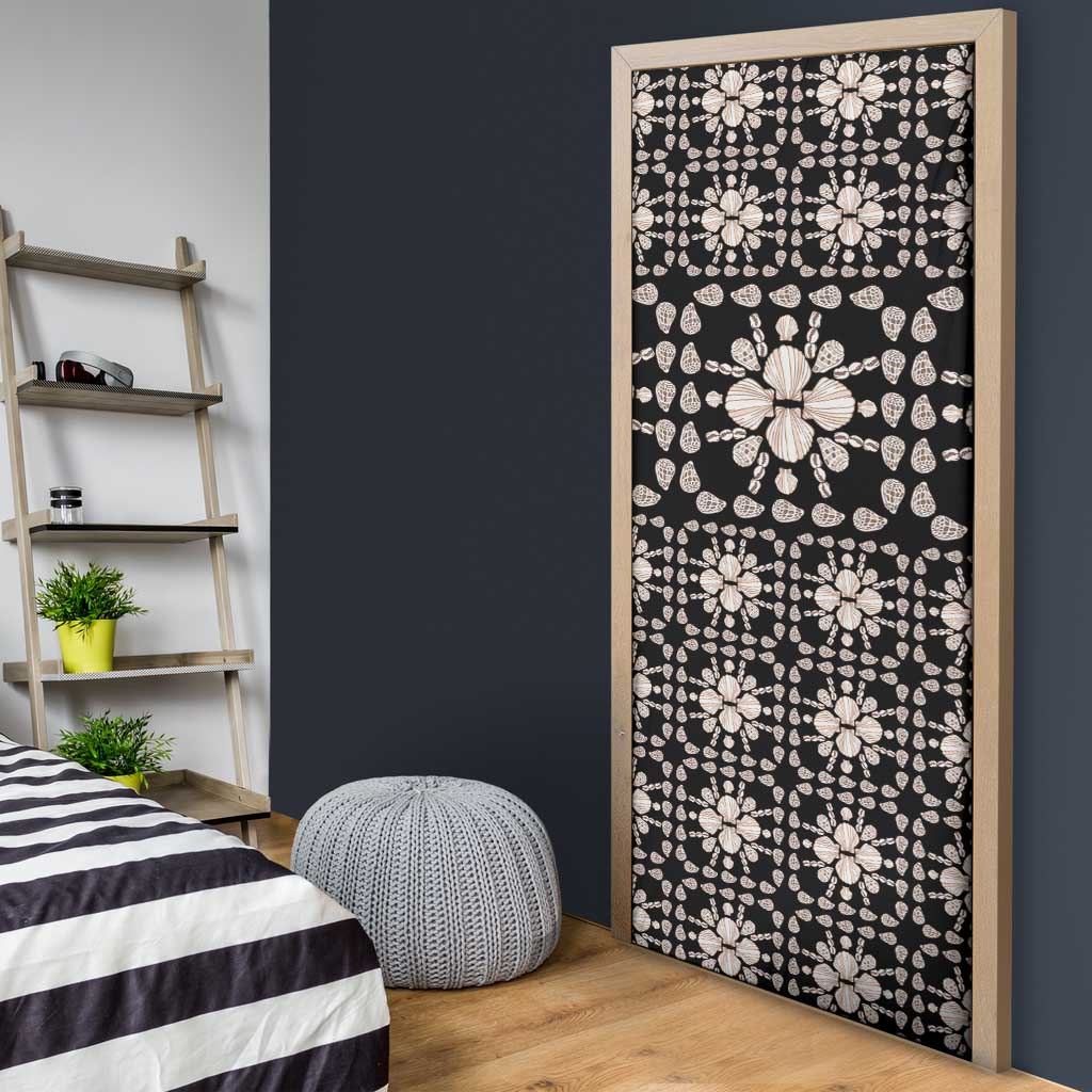 Aloha Hawaii Shell Quilt Door Cover Seamless Style LT14 - Polynesian Pride