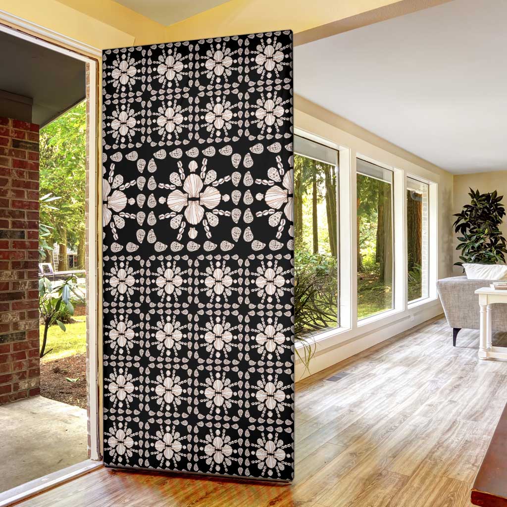 Aloha Hawaii Shell Quilt Door Cover Seamless Style LT14 - Polynesian Pride