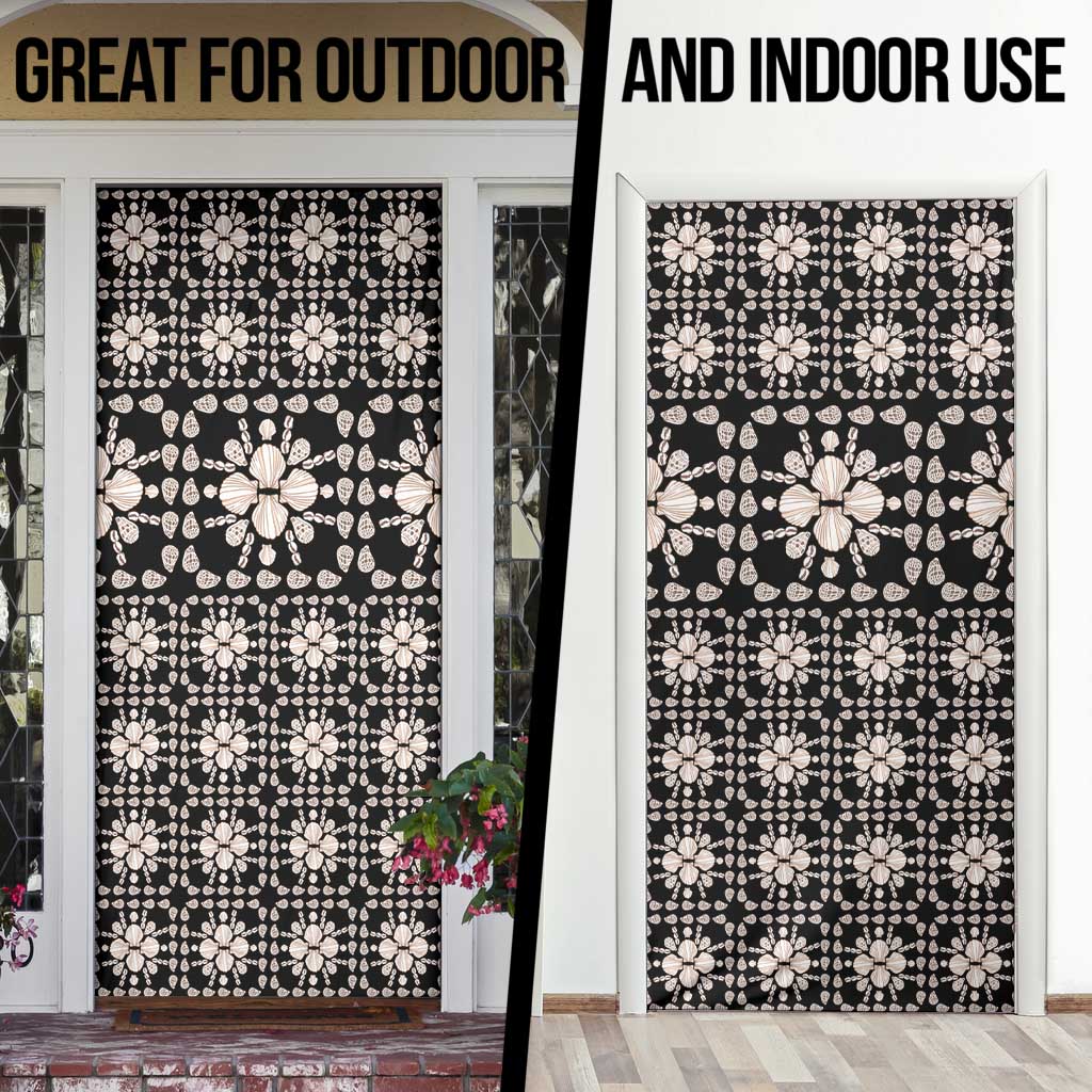Aloha Hawaii Shell Quilt Door Cover Seamless Style LT14 - Polynesian Pride
