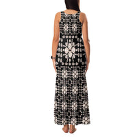 Aloha Hawaii Shell Quilt Family Matching Tank Maxi Dress and Hawaiian Shirt Seamless Style - Polynesian Pride