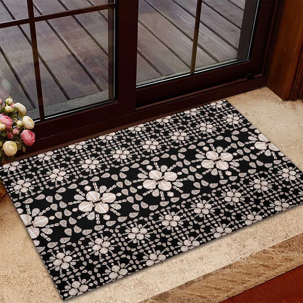 Aloha Hawaii Shell Quilt Rubber Doormat Seamless Style LT14 - Polynesian Pride