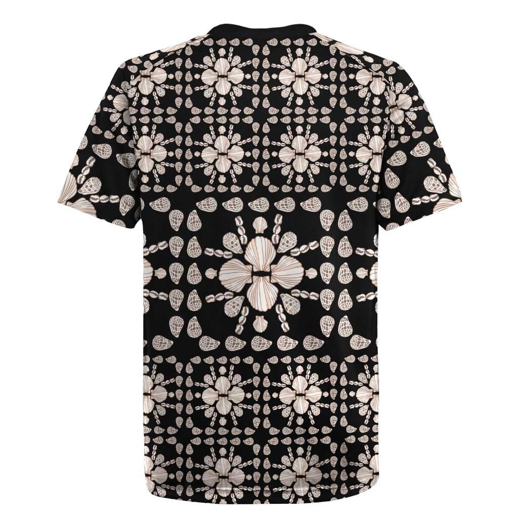 Aloha Hawaii Shell Quilt Rugby Jersey Seamless Style LT14 - Polynesian Pride