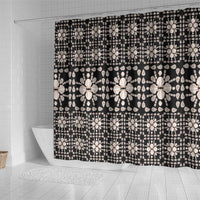 Aloha Hawaii Shell Quilt Shower Curtain Seamless Style LT14 - Polynesian Pride