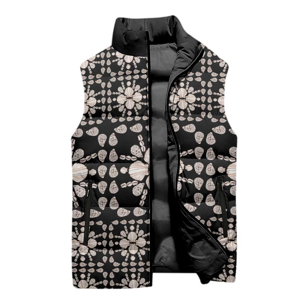 Aloha Hawaii Shell Quilt Sleeveless Puffer Jacket Seamless Style LT14 - Polynesian Pride