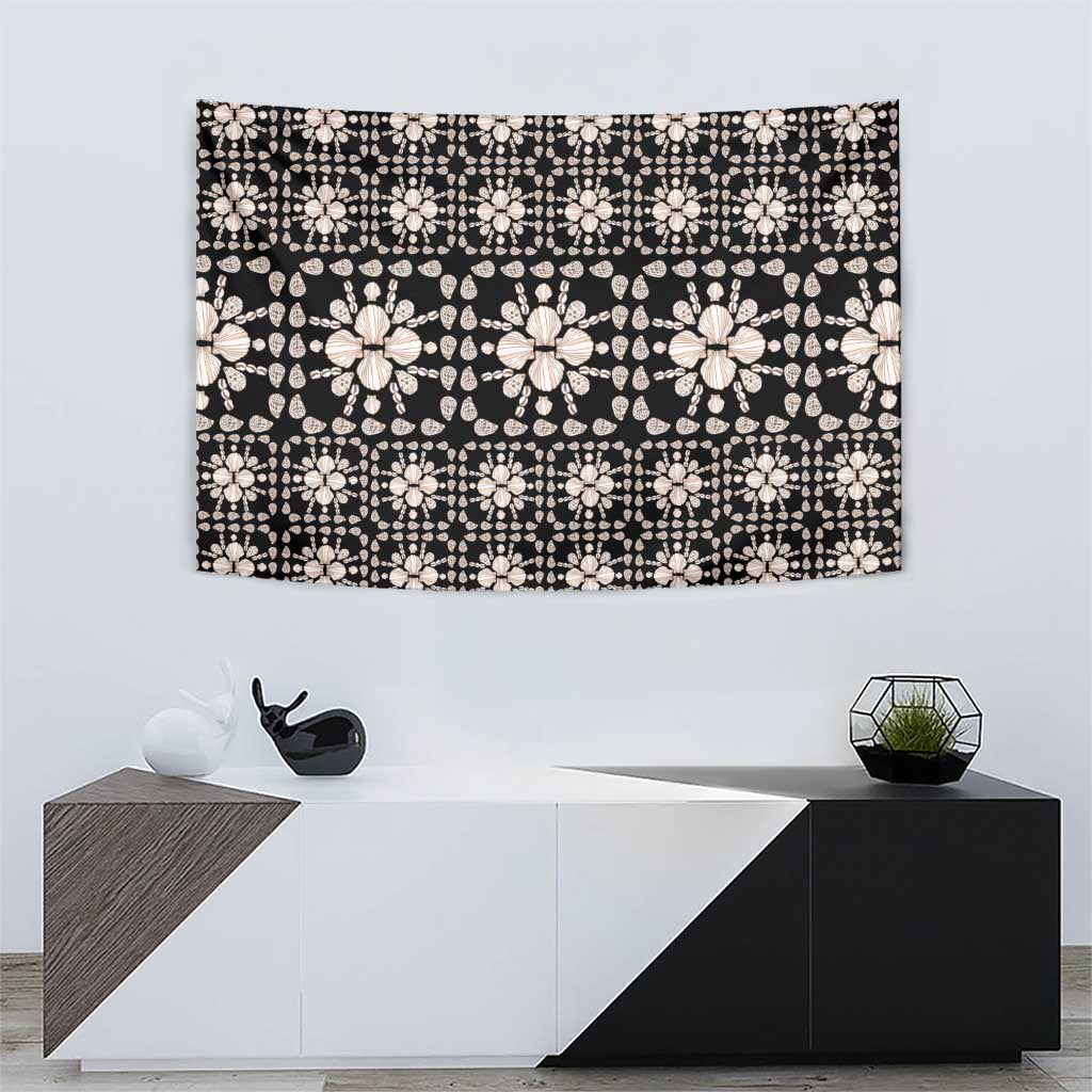 Aloha Hawaii Shell Quilt Tapestry Seamless Style - Polynesian Pride