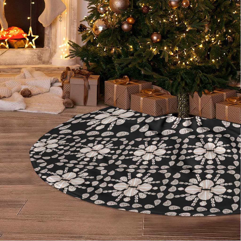Aloha Hawaii Shell Quilt Tree Skirt Seamless Style LT14 - Polynesian Pride