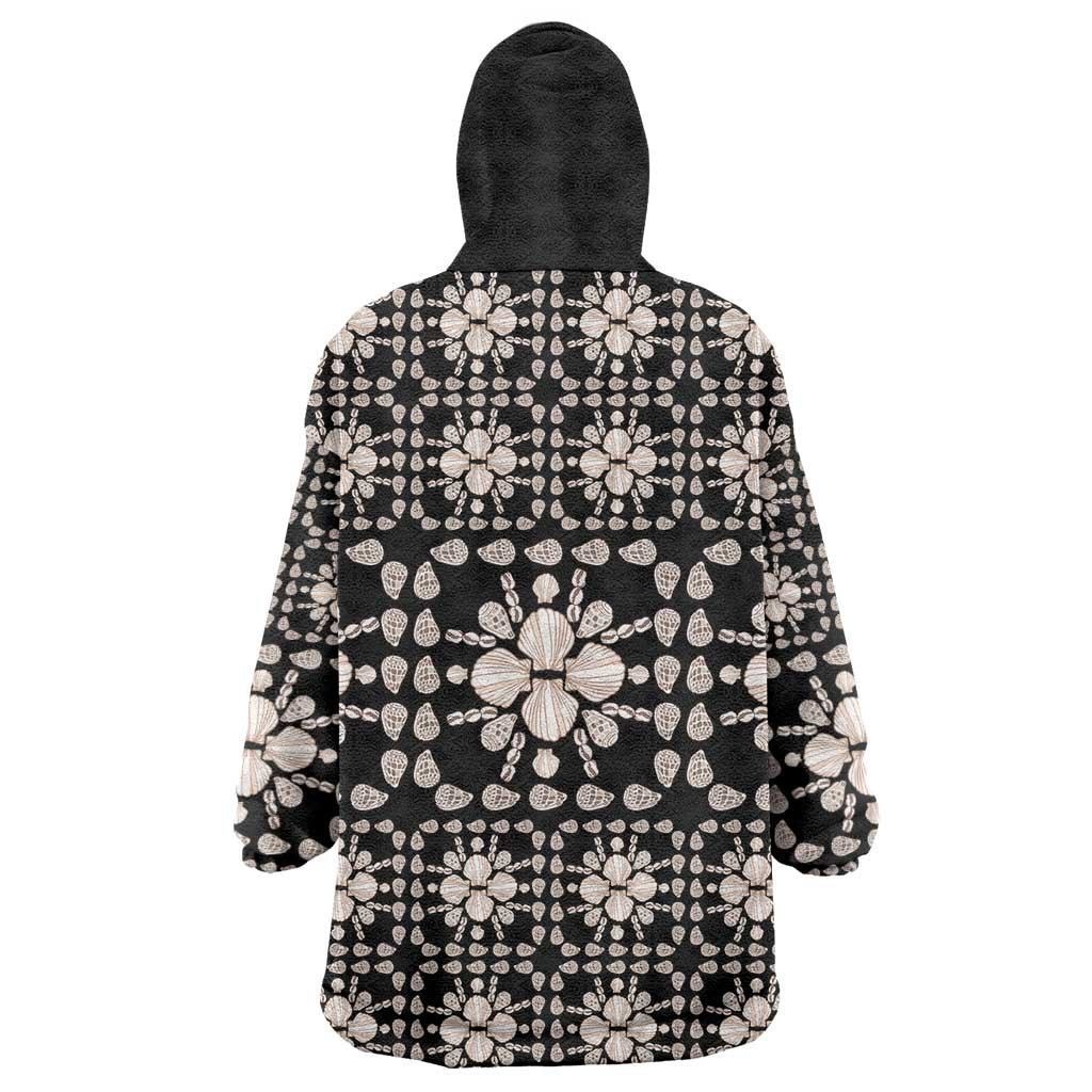 Aloha Hawaii Shell Quilt Wearable Blanket Hoodie Seamless Style LT14 - Polynesian Pride